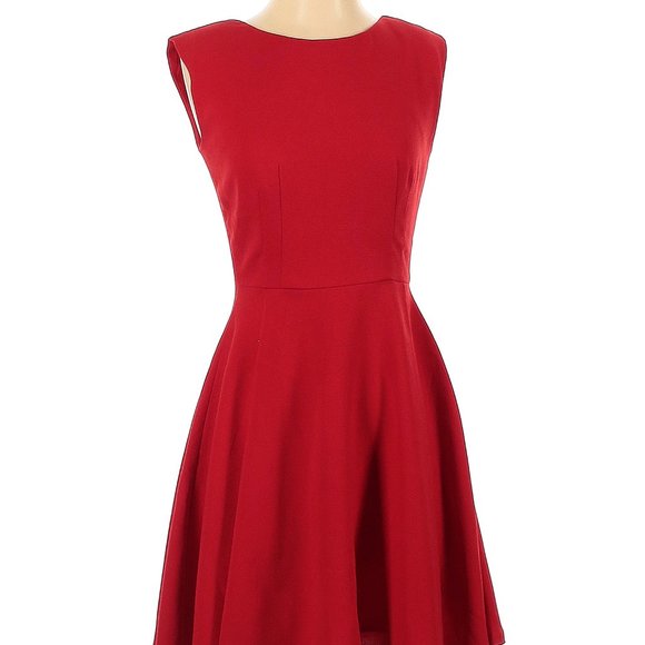 burgundy strapless dress Ailsa line or mermaid style NA-05.12.26AM Midi Dresses For Summer Size:G